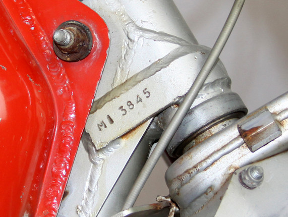 Ex-Steve McQueen, from the 1984 Estate Auction,1971 Husqvarna 400 Cross Frame no. MI3845 Engine no. MI3845 image 2