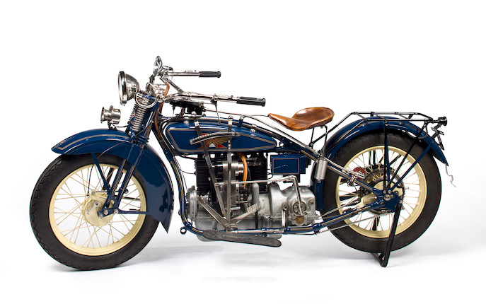 1928 Henderson De Luxe Four Frame no. D23472A Engine no. D23472A image 7