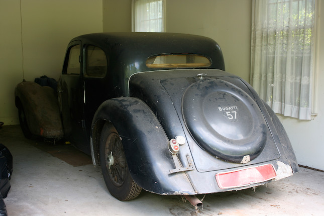 Barn discovery, single ownership since 1962 offered from the Estate of an Engineer,1938 Bugatti Type 57 Series 3 Ventoux Coupe  Chassis no. 57701 Engine no. 494 image 13