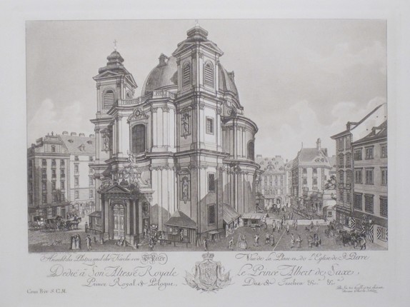 Bonhams : VIENNA ROCOCO. SCHWARZ, IGNAZ. Wiener Strassenbilder im ...