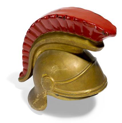 Bonhams : A rock Hudson-owned USC Trojans Marching Band Trojan helmet