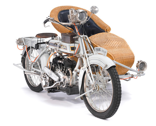 c.1914 Clyno 5/6hp Motorcycle Combination Engine no. 4809 image 1