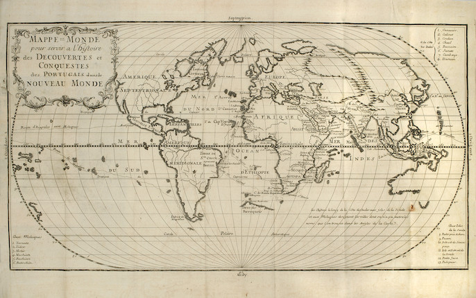 Bonhams : LAFITAU, JOSEPH FRANCOIS. 1670-1740. Histoire des decouvertes ...