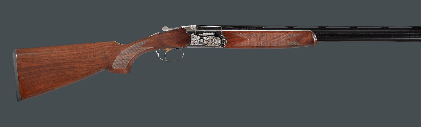 A 28 gauge Beretta Model 687 Silver Pigeon over/under boxlock shotgun -Select US Arms Type- image 1