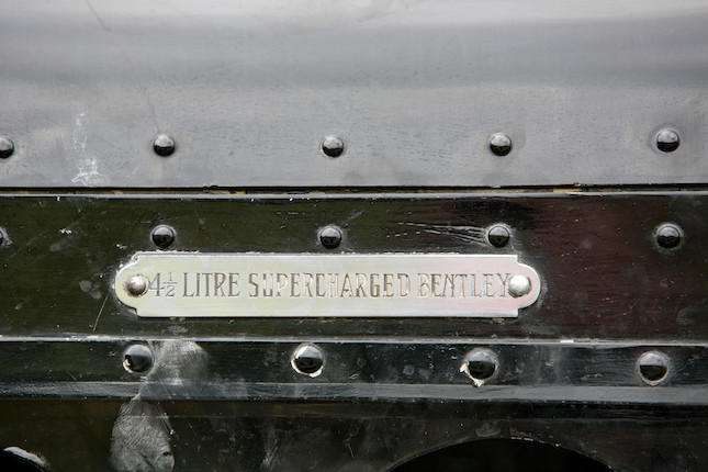From The Collection of Charles R.J. Noble,1931 Bentley 4½ Liter Supercharged Le Mans  Chassis no. MS 3944 Engine no. MS 3941 image 62