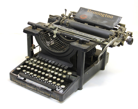 Bonhams : A Remington Standard Typewriter No. 11 Serial Number 249274 