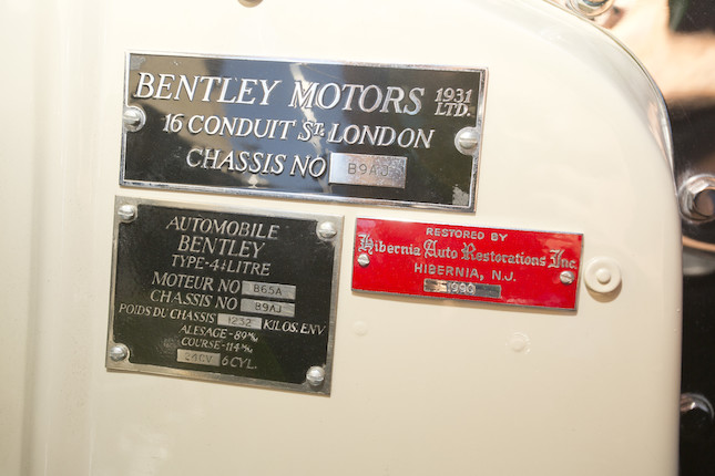 1947 Bentley  MK VI Coupe  Chassis no. B 9AJ Engine no. B 65 A image 10