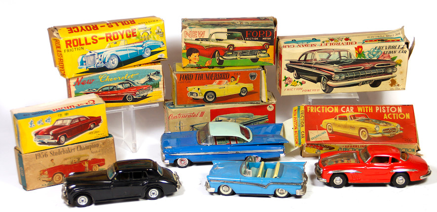 Bonhams : Grouping Of Japanese Boxed Cars