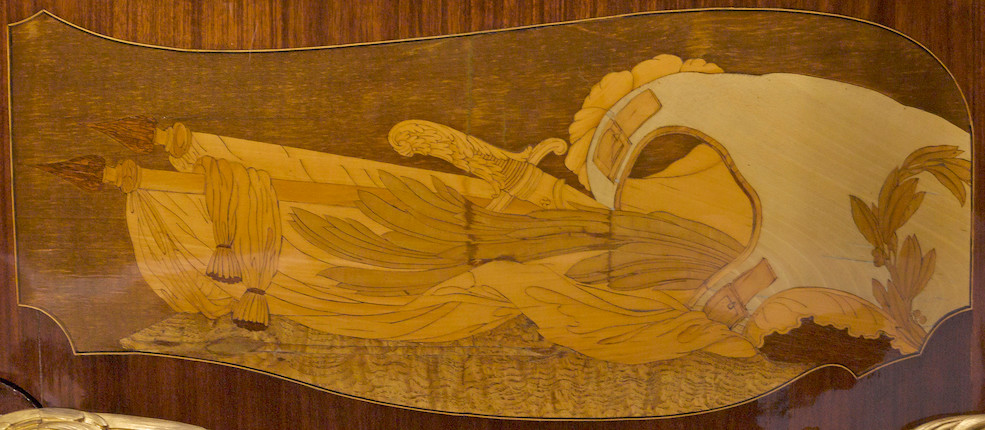 An important François Linke Louis XV style gilt bronze mounted marquetry bibliothequelate 19th century image 15