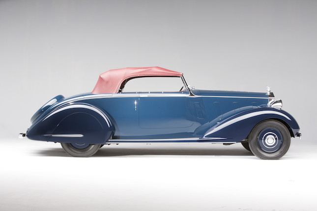 The ex-Maharaja Nawab Muhammad Hamidullah Khan1936 ROLLS-ROYCE  PHANTOM III SPORTS FOUR-SEATER  Chassis no. 3BU86 Engine no. B38A image 35
