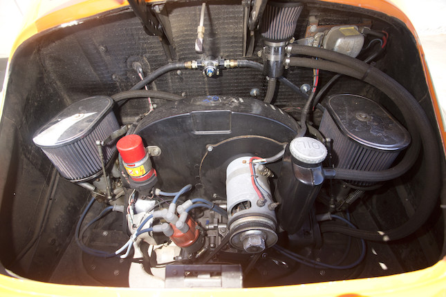 1958 PORSCHE 356A COUPE LA CARRERA PANAMERICANA RALLY CAR  Chassis no. 105616 image 14