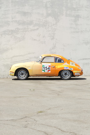 1958 PORSCHE 356A COUPE LA CARRERA PANAMERICANA RALLY CAR  Chassis no. 105616 image 4