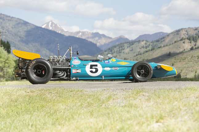 The ex-Sir Jack Brabham, Ron Tauranac-designed, and South African Grand Prix-winning1970 BRABHAM-COSWORTH FORD  BT33 FORMULA 1 RACING SINGLE-SEATER Chassis no. BT33-2 Engine no. DFV 061 image 57