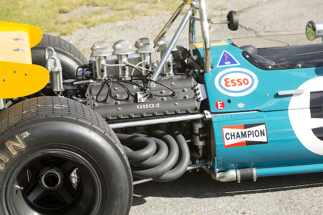 The ex-Sir Jack Brabham, Ron Tauranac-designed, and South African Grand Prix-winning1970 BRABHAM-COSWORTH FORD  BT33 FORMULA 1 RACING SINGLE-SEATER Chassis no. BT33-2 Engine no. DFV 061 image 41