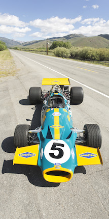 The ex-Sir Jack Brabham, Ron Tauranac-designed, and South African Grand Prix-winning1970 BRABHAM-COSWORTH FORD  BT33 FORMULA 1 RACING SINGLE-SEATER Chassis no. BT33-2 Engine no. DFV 061 image 11