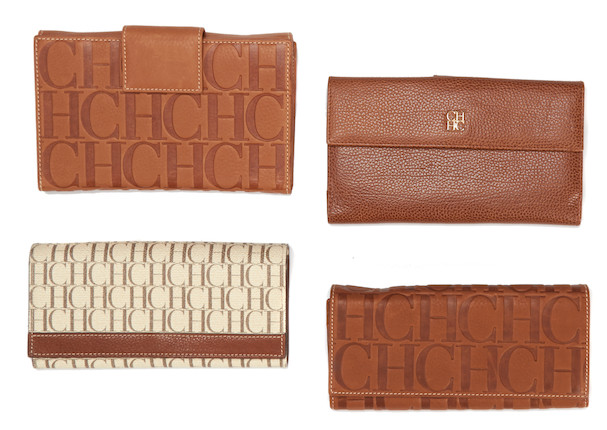 Bonhams : A group of Carolina Herrera leather wallets