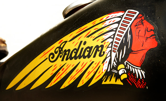 The ex-Steve McQueen,1936 Indian Chief Engine no. CDG9511 image 10