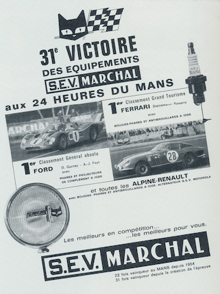 Ex-Scuderia Filipinetti - Ferrari Classiche Certified,1966 Ferrari 275 GTB Competizione  Chassis no. 09079 Engine no. 09079 image 7