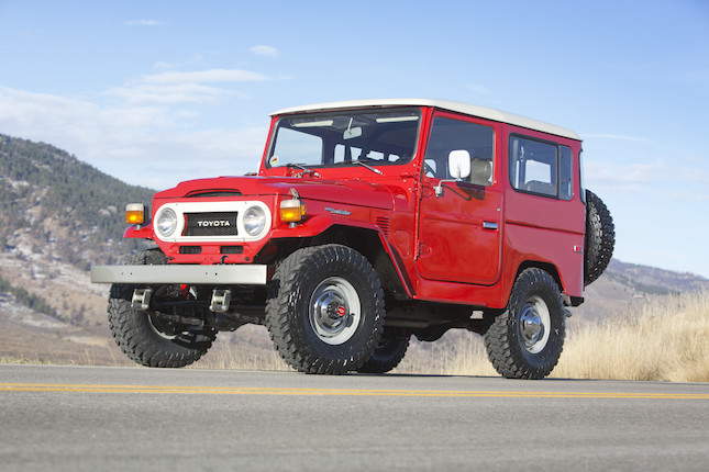 1977 Toyota Land Cruiser FJ40  Chassis no. FJ40-243744 Engine no. 2F 153195 image 1