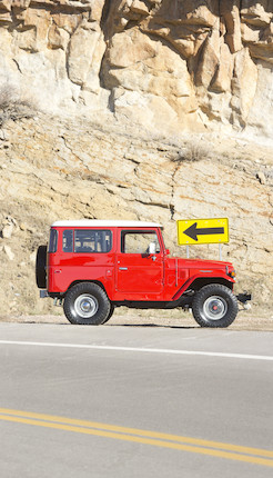 1977 Toyota Land Cruiser FJ40  Chassis no. FJ40-243744 Engine no. 2F 153195 image 39