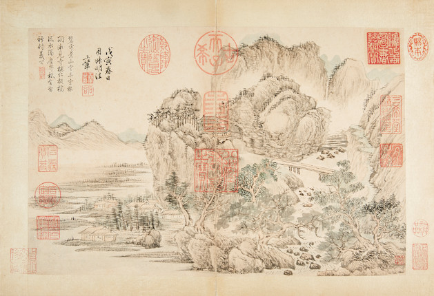 Wang Hui (1632-1717) Album of Landscapes image 3