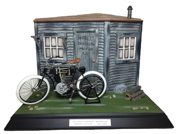 harley davidson diorama