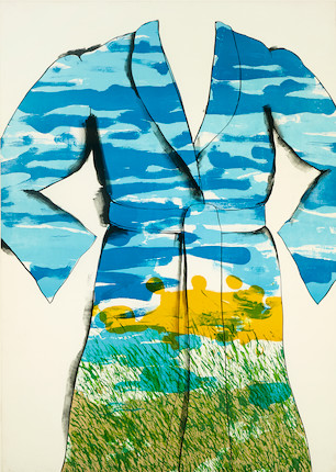 Jim Dine (American, born 1935); Self-Portrait The Landscape; image 1