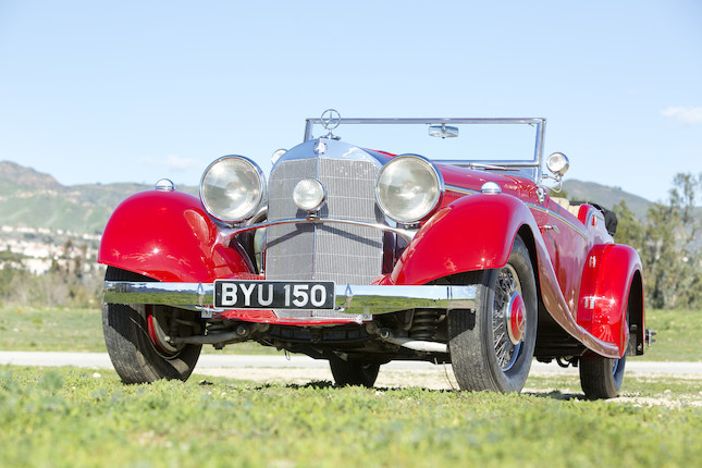 The ex-Baronet Sir Everard Scarisbrick, William Lassiter Jr., Paul Karassik1934 MERCEDES-BENZ 500K FOUR-PASSENGER TOURER  Chassis no. 123689 Engine no. 123689 image 19
