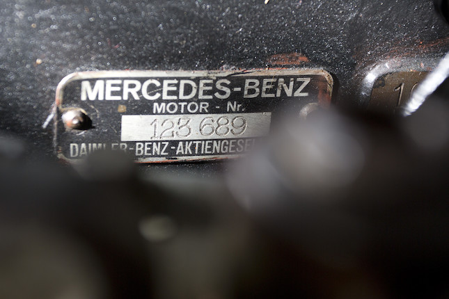 The ex-Baronet Sir Everard Scarisbrick, William Lassiter Jr., Paul Karassik1934 MERCEDES-BENZ 500K FOUR-PASSENGER TOURER  Chassis no. 123689 Engine no. 123689 image 13