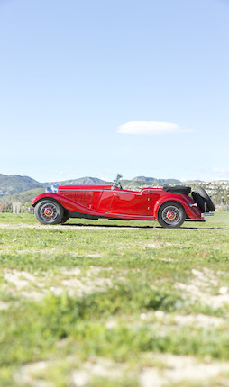 The ex-Baronet Sir Everard Scarisbrick, William Lassiter Jr., Paul Karassik1934 MERCEDES-BENZ 500K FOUR-PASSENGER TOURER  Chassis no. 123689 Engine no. 123689 image 7