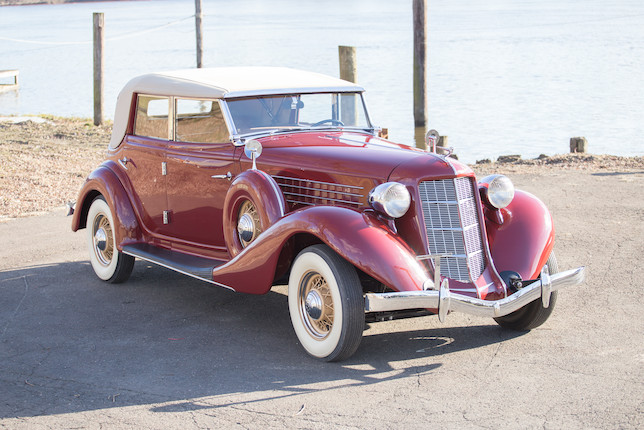 1935 AUBURN MODEL 851 CUSTOM PHAETON  Chassis no. 2505H Engine no. GG3602 image 9