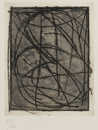 Bonhams : Jasper Johns (born 1930); Numbers, from 1st Etchings, 2nd State;