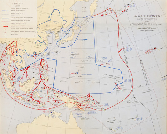 Bonhams : Pacific Theater the United States Strategic Bombing Survey ...