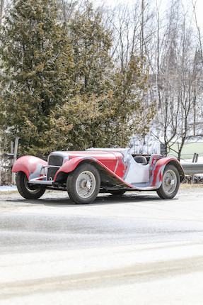 1938 Jaguar SS100 2½ Liter Roadster  Chassis no. 49049 Engine no. T 9528 (see text) image 17