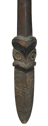 Bonhams : Fine Maori Long Club, New Zealand