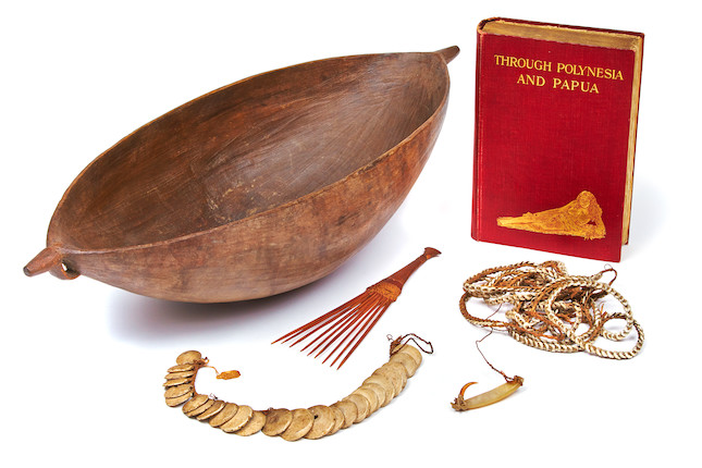 Bonhams : Group of Melanesian Artifacts from the Frank Burnett Collection