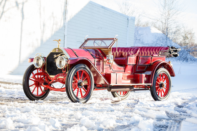 Known history from new1910 THOMAS FLYER MODEL K 6-70 FLYABOUTChassis no. 318 image 16