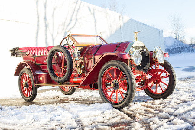 Known history from new1910 THOMAS FLYER MODEL K 6-70 FLYABOUTChassis no. 318 image 5