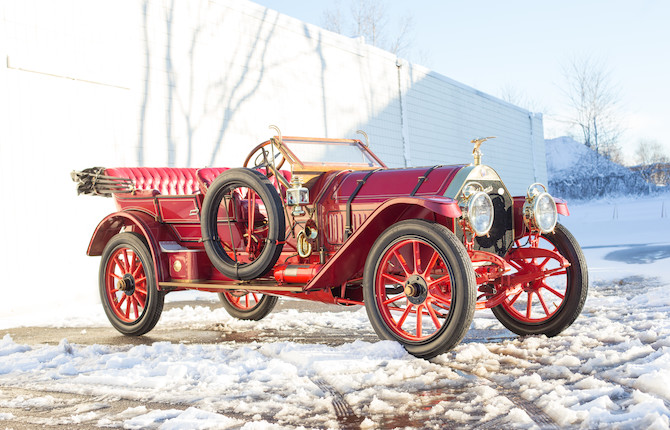 Known history from new1910 THOMAS FLYER MODEL K 6-70 FLYABOUTChassis no. 318 image 3