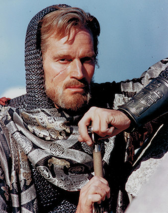 Bonhams : A Charlton Heston cloak from El Cid