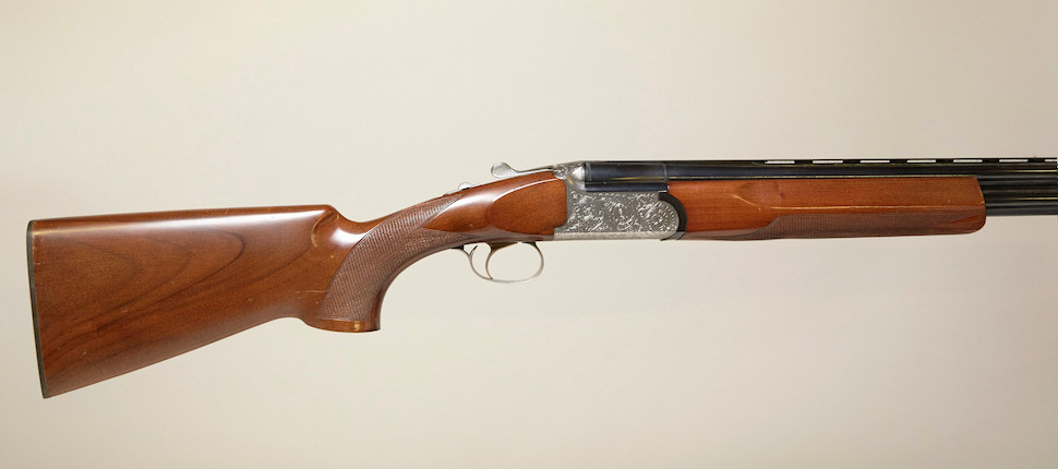 Bonhams : A 12 gauge Italian-made Medallist Trap model over/under shotgun