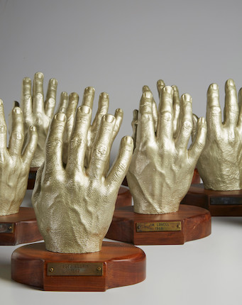 SPACESUIT DEVELOPMENT  ASTRONAUT HAND CASTS USED IN MAKING THE SPACE SUIT GLOVES. ILC Industries, Dover, c.1967. image 2