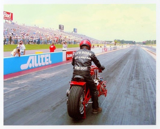 1971 EJ Potter Chevrolet V8 Widowmaker 7 Dragbike image 5
