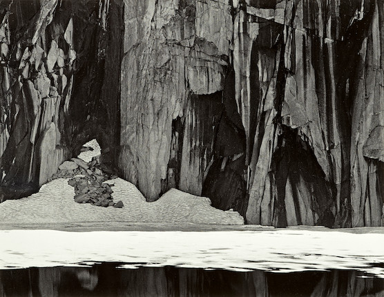 Bonhams : Ansel Adams (1902-1984); Frozen Lake and Cliffs, Kaweah Gap ...