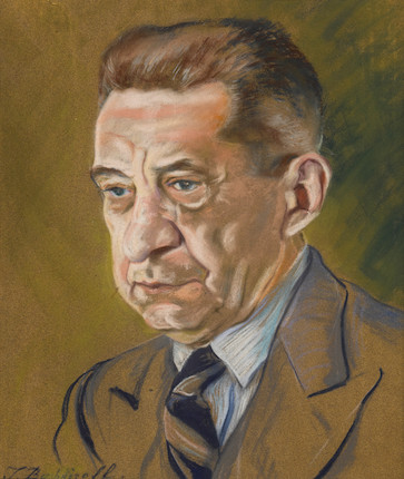 Bonhams : KERENSKY, ALEXANDER FYODOROVICH. 1881-1970. Original pastel ...