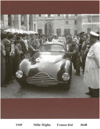 1948 Alfa Romeo 6C 2500 CompetizioneChassis no. 920002Engine no. 921002 image 3