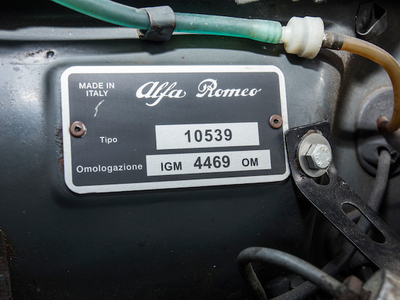 1966 Alfa Romeo Giulia 1300tiChassis no. AR584945Engine no. AR00539 09742 image 9