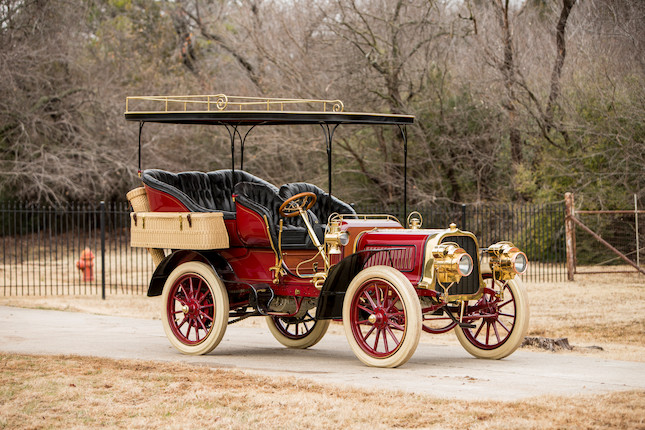 c.1904 Pope-Toledo 24HP Four-Cylinder Rear Entrance TonneauEngine no. 2444 image 1
