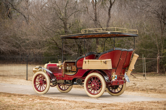 c.1904 Pope-Toledo 24HP Four-Cylinder Rear Entrance TonneauEngine no. 2444 image 26