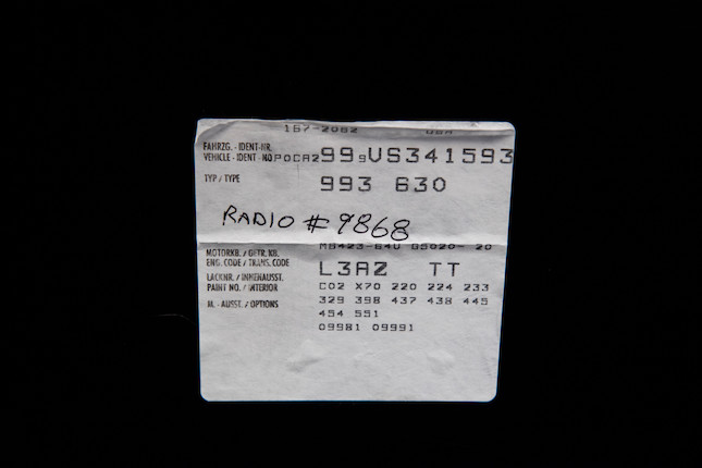1997 Porsche 911 Carrera 2 CabrioletVIN. WPOCA2999VS341593 image 31